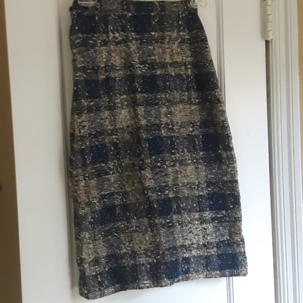 Vintage wool skirt.